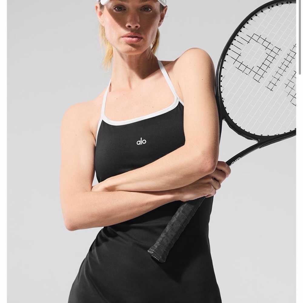 ALO Softsculpt Halter Tennis dress